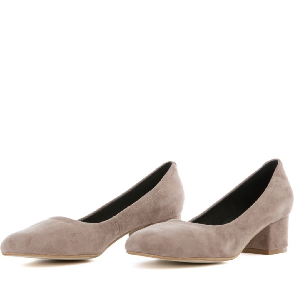 Jeffrey Campbell Bitsie Taupe Suede